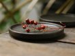 画像3: 長谷川哲也　小皿　１１cm　黒【アソート作品】 (3)