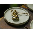 画像2: 長谷川哲也　小皿　11cm　緑青【アソート作品】 (2)