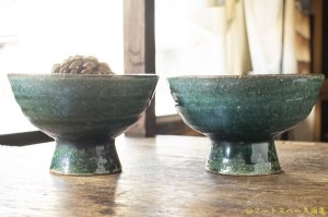 画像: 工藤和彦　 緑粉引　高台碗