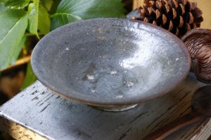 画像: 加地学　マスカットオブアレキサンドリア灰　鉢