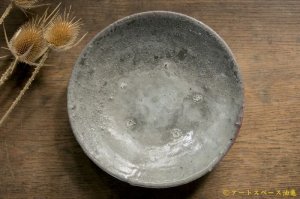 画像: 加地学　マスカットオブアレキサンドリア灰　皿
