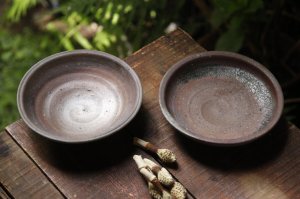 画像: 加地学　南蛮焼締　鉢