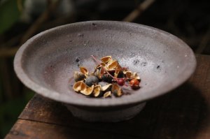 画像: 加地学　南蛮焼締　鉢