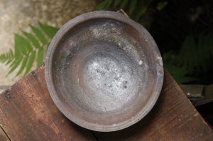 画像: 加地学　南蛮焼締　鉢