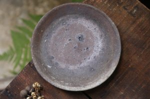 画像: 加地学　南蛮焼締　皿