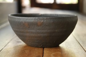 画像: 加地学　南蛮焼締　鉢