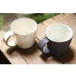 画像3: 加藤祥孝　粉引　しのぎ台形マグカップ／鉄釉/粉引　台形面取マグカップ  (3)