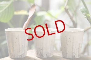 画像: 加藤祥孝　粉引 面取タンブラー【アソート作品】