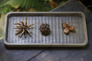 画像: かざはな　我谷盆　平盆　染色