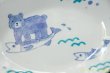 画像3: 喜多代京子　鮭とくま　楕円小皿 (3)