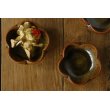 画像1: 北側雄一　窯変蕎麦釉　輪花豆鉢【アソート作品】 (1)