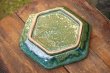 画像10: 工藤和彦　 緑粉引　六角皿 (10)