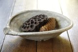 画像: 工藤和彦　 白樺ホワイト　8寸平片口鉢