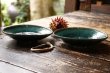画像7: 工藤和彦　 緑粉引　８寸たわみ鉢 (7)