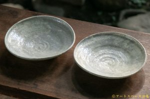 画像: 工藤和彦　白樺ホワイト　たわみ中鉢