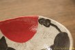 画像5: 増田光　赤丸楕円皿　ライオン (5)