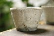画像3:  馬渡新平　灰釉　ヒビ粉引き　そばちょこ【アソート作品】 (3)