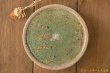 画像6: 馬渡新平　緑ヒビ粉引き　平鉢５寸 (6)