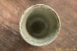 画像4: 馬渡新平　緑ヒビ粉引き　フリーカップ小 (4)