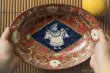 画像6: ヒヅミ峠舎　三浦圭司・三浦アリサ　染付多彩楕円皿「月桂の冠」 (6)