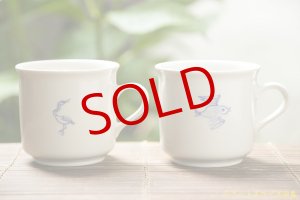 画像: 水垣千悦　染付　マグカップ