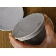 画像2: 夏草　マット釉グレー　3寸皿【アソート作品】 (2)