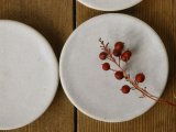 画像: 夏草　マット釉灰水　3寸皿【アソート作品】