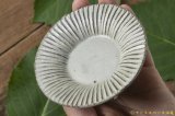 画像: 小倉夏樹　灰粉引　鎬足付リム豆皿【アソート作品】