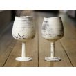 画像1: 大澤哲哉　ワイングラス　白　Wine glass white (1)