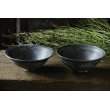 画像1: 大澤哲哉　飯碗　黒　bowl used for serving rice  black (1)