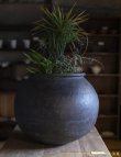 画像8: 大澤哲哉　大甕（黒）large earthenware pot   black (8)