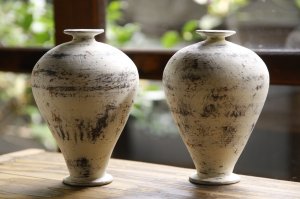 画像: 大澤哲哉　Vase（小）白 （small）white