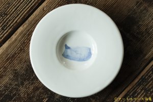 画像: 大園篤志　豆リム皿　絵付