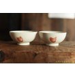 画像2: 大園篤志　茶碗　絵付　赤茶 (2)