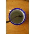 画像6: 大園篤志　カトラリースタンド　大　白に瑠璃 (6)