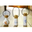 画像3: 大園篤志　塩壺　細長　絵付赤茶／絵付 (3)