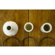 画像9: 大園篤志　塩壺　細長　絵付赤茶／絵付 (9)