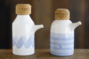 画像: 大園篤志　醤油差し　絵付
