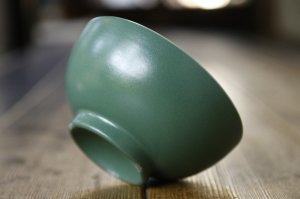 画像: 大園篤志　茶碗　グリーン【アソート作品】