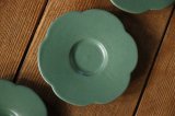 画像: 大園篤志　豆輪花皿　六　グリーン【アソート作品】