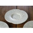 画像3: 大園篤志　豆輪花皿　二　墨貫入【アソート作品】 (3)