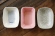 画像3: 大園篤志　長方角鉢　絵付／ピンク／墨貫入 (3)