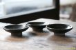 画像4: 四海大　黒化粧豆皿 (4)