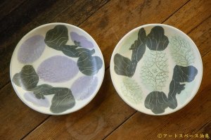 シマシマポタリ 小皿 4客 沖縄県の陶芸家、シマシマポタリをはじめ、陶芸家のうつわ(食器