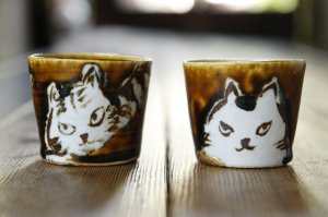 画像: 須賀文子　蕎麦猪口【金継ぎ作品】