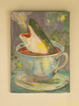 画像: 田川亞希　絵画　シャークカフェ