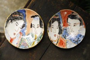 画像: 田川亞希　歌舞伎皿