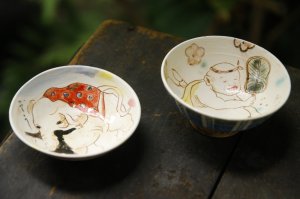 画像: 田川亞希　寿ぐいのみ