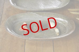 画像: 寺村光輔　長石釉　オーバルカレー皿　【アソート作品】