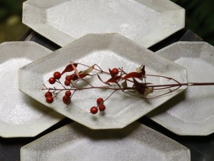 画像: 塚本友太　ひし形S　薄銀【アソート作品】